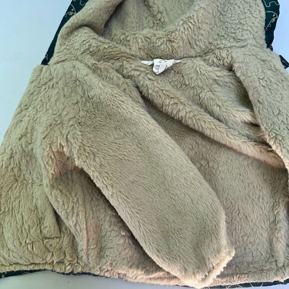 stars &rockets kids Dinosaur print reversible jacket size 24 Months - Picture 4 of 6